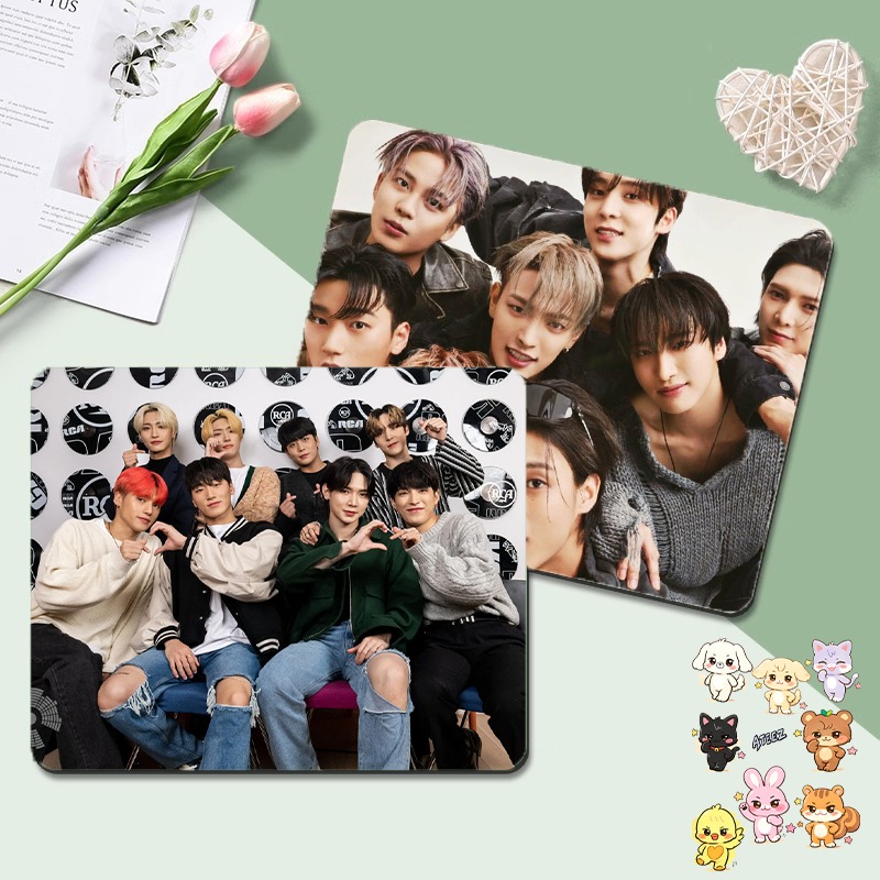 Desk Setup Kpop - Mouse Pad Kpop ATEEZ para Mulheres