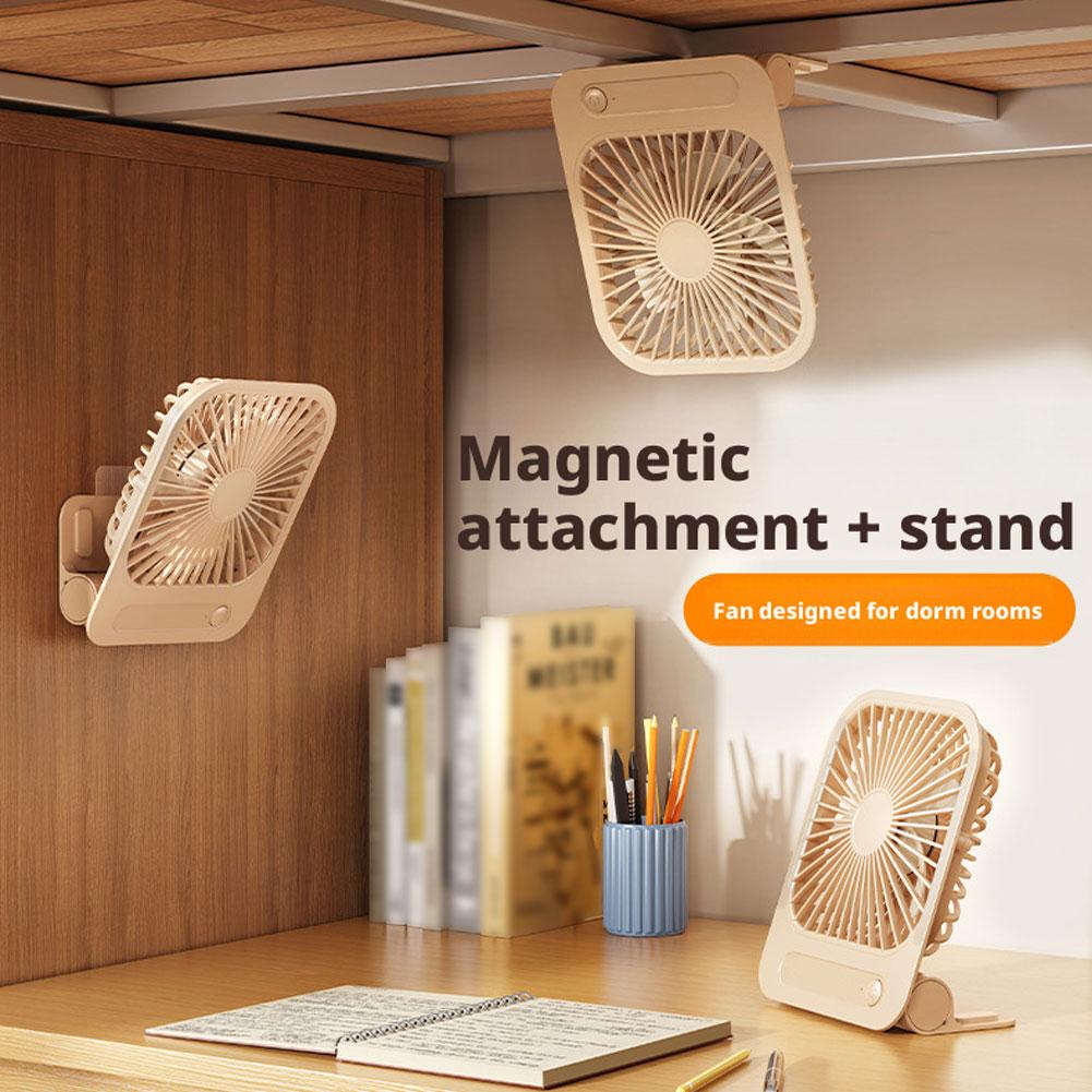 Desk Setup At Home - Ventilador magnético ultrafino para mesa, ventilador