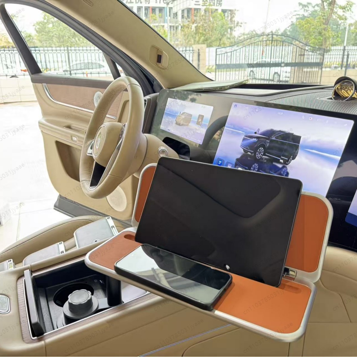 Desk Setup Ideas - Nova Mesa Dobrável para Carro, Suporte