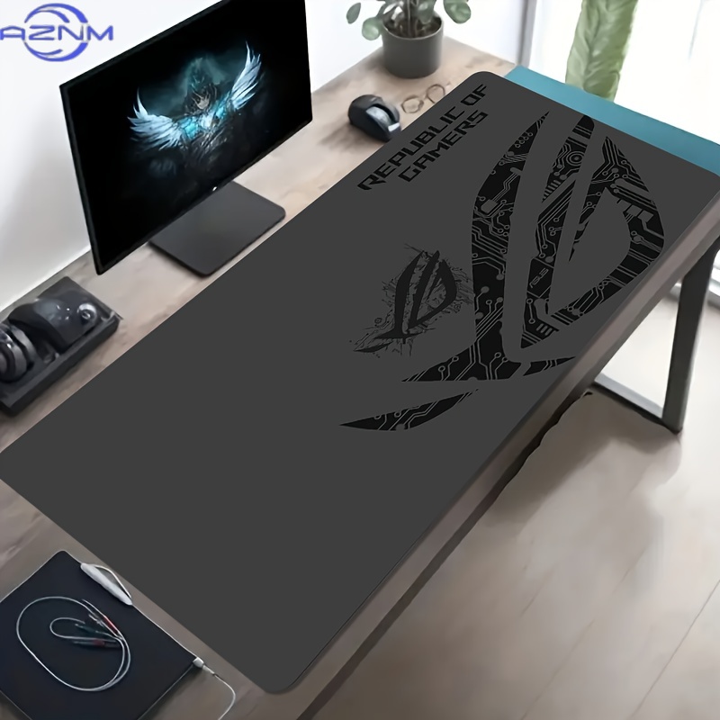 Desk Setup For Office - Mouse Pad Grande para Jogos com