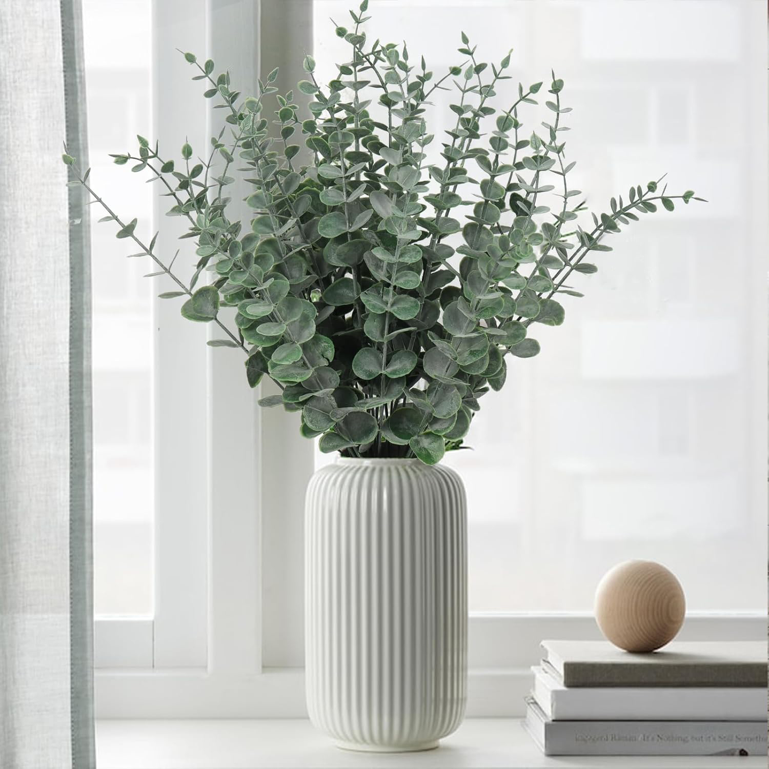 Desk Setup At Home - 10/20 pçs plantas artificiais folhas de