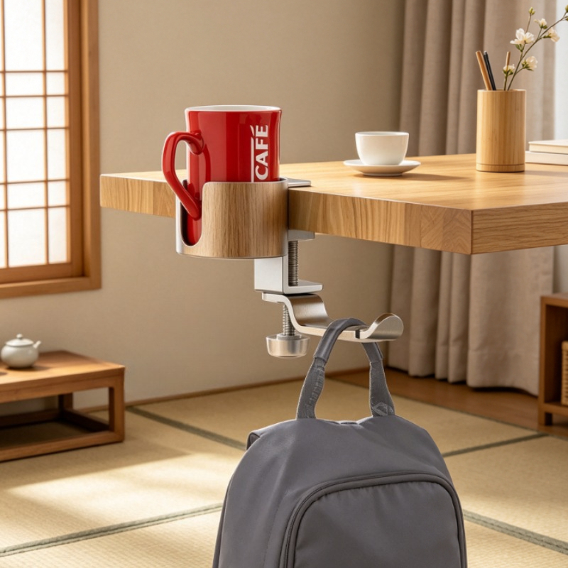 Desk Setup For Office - Suporte Rotativo Premium para Copos em