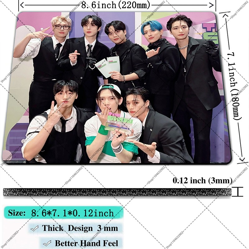 Mouse Pad Kpop ATEEZ para Mulh - Desk Setup Kpop avaliação e preço