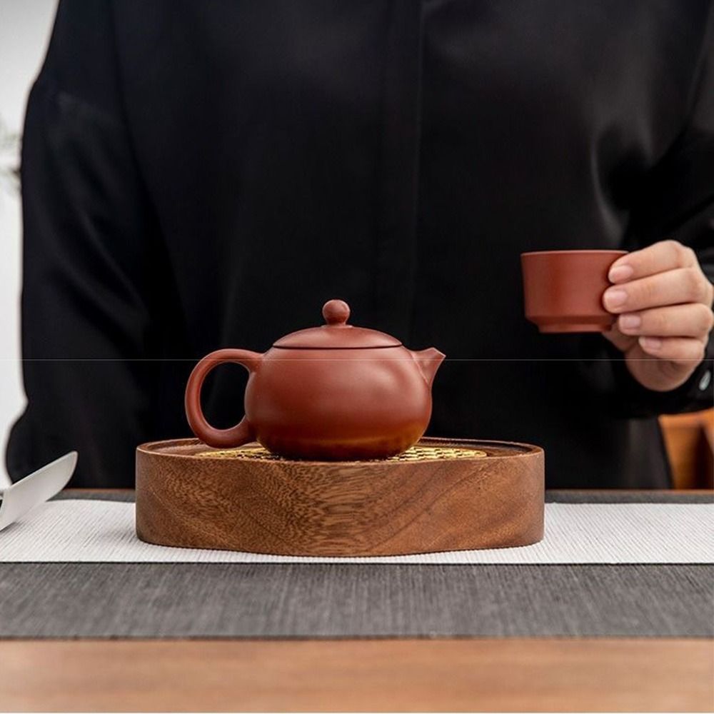 Walnut Wood Bearing Wood Tea T - Desk Setup Clean avaliação e preço