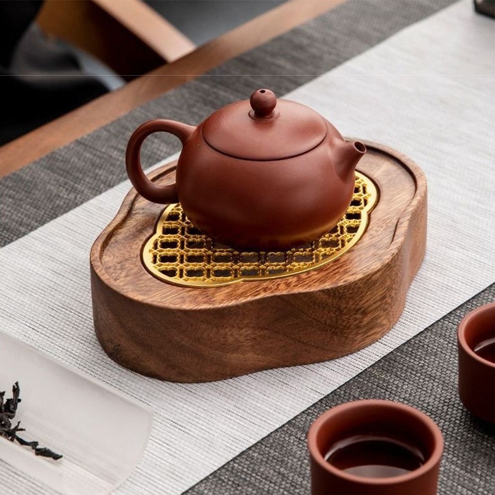 Walnut Wood Bearing Wood Tea T - Desk Setup Clean avaliação e preço