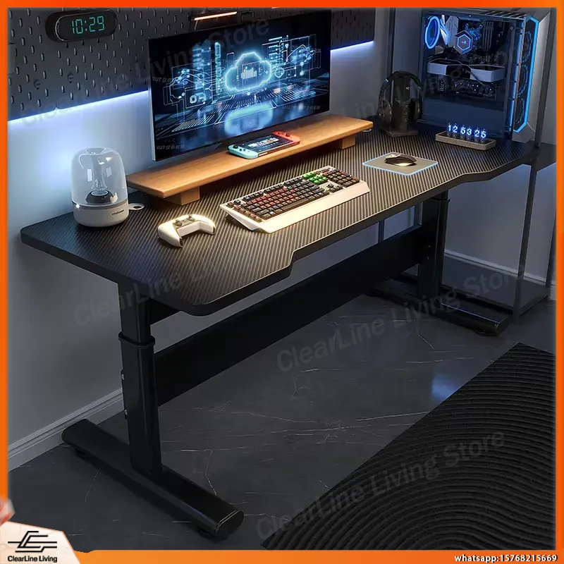 Mesa de Jogos Elétrica Ajustáv - Desk Setup Streaming avaliação e preço