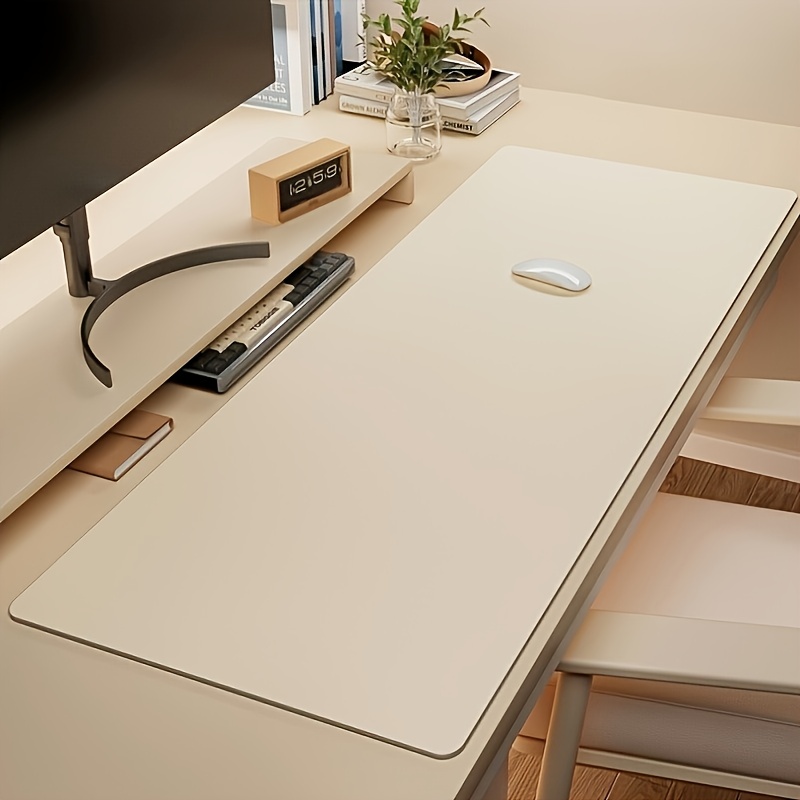 1pc grande mouse pad de couro  - Desk Setup Clean avaliação e preço