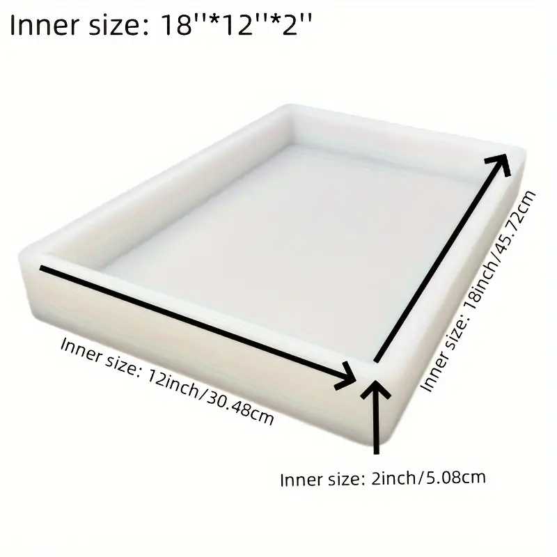 Molde de Silicone Grande 18*12 - Desk Setup Clean avaliação e preço