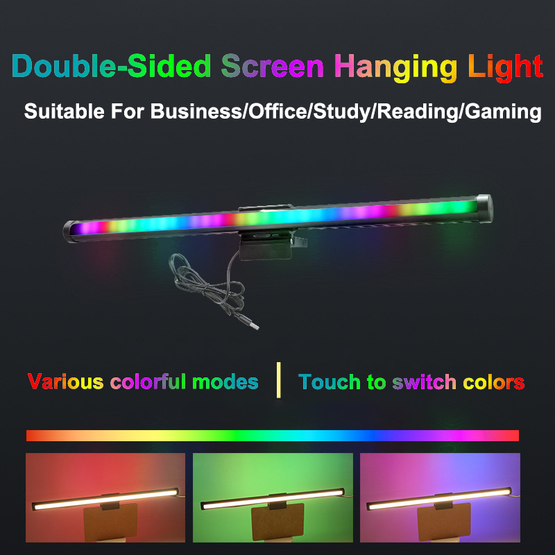 Luz de mesa suspensa com monit - Desk Setup On Bed avaliação e preço