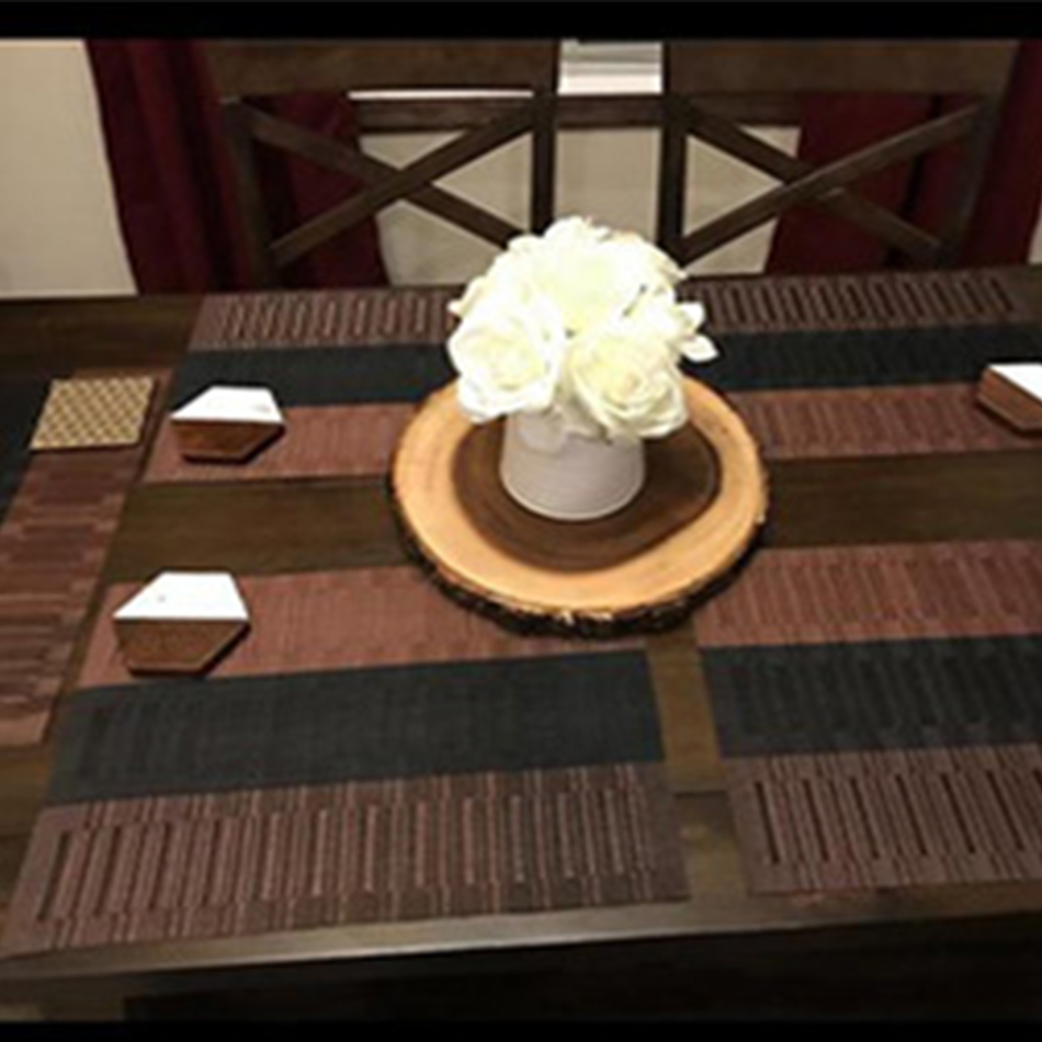 Placemats para mesa de jantar  - Desk Setup Clean avaliação e preço