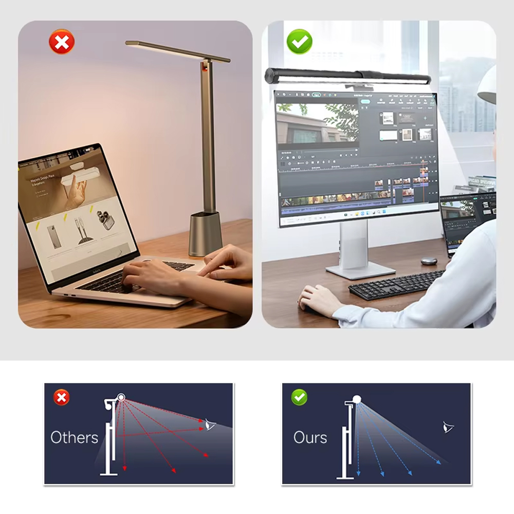 Luminária de Monitor LED RGB c - Desk Setup On Bed avaliação e preço