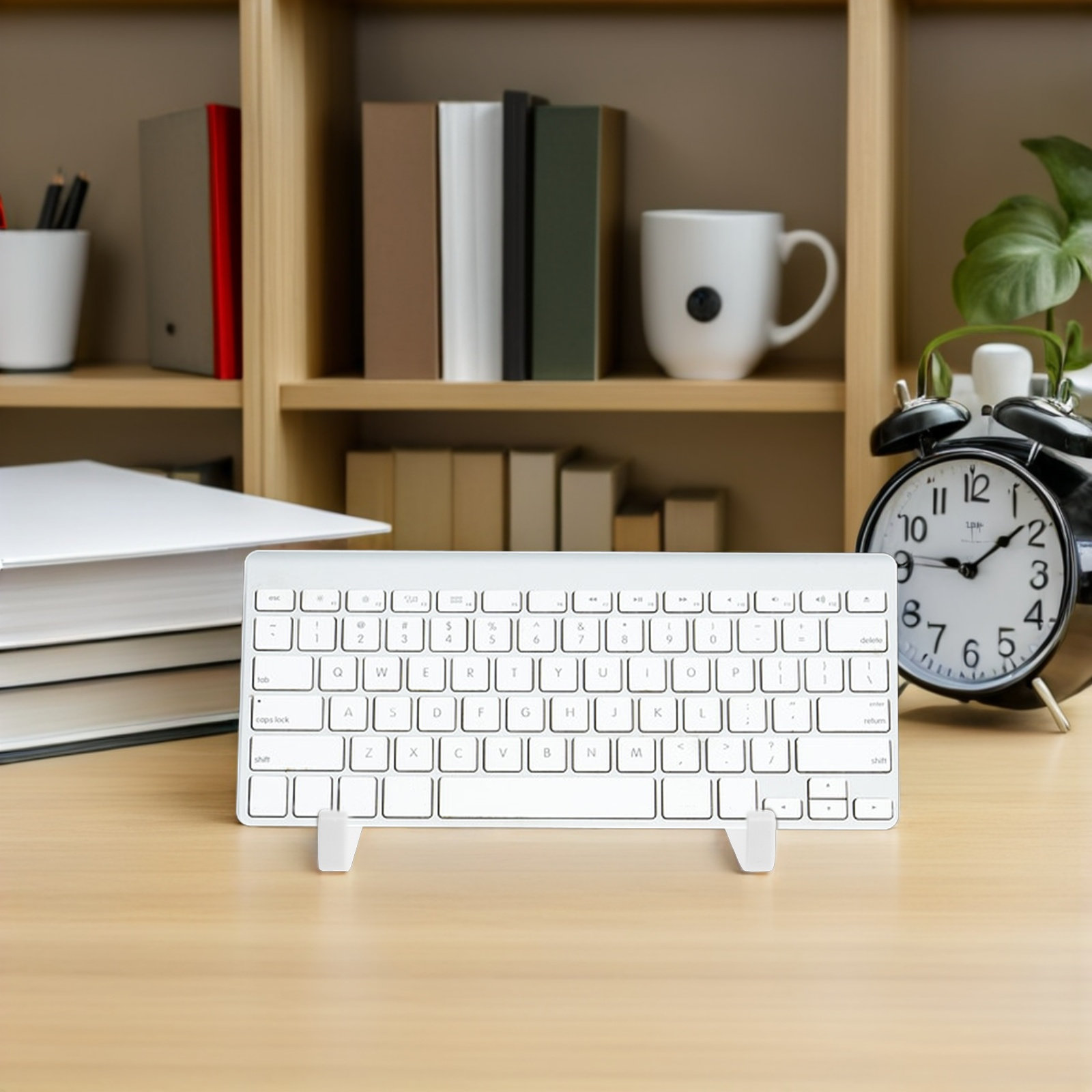 Suporte de teclado em alumínio - Desk Setup For Office avaliação e preço